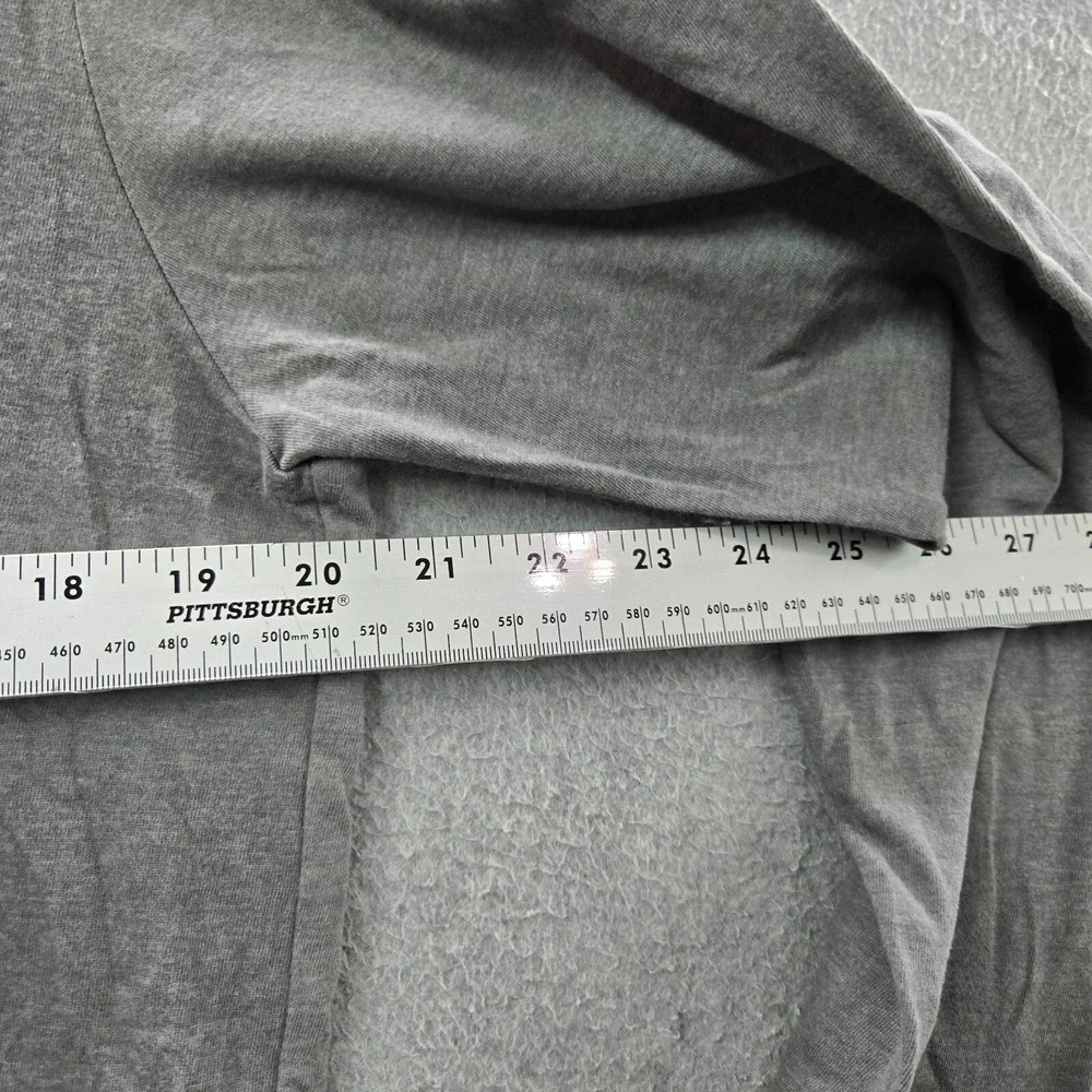 The North Face Men‎ Shirt Small Gray Wandered Tonal Box Logo Long Sleeve